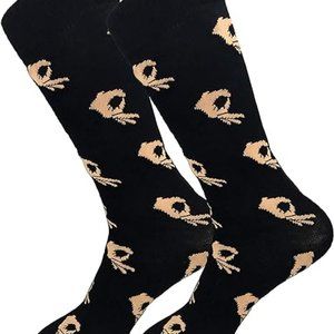 Balanced Co. Circle Game Meme Dress Socks Funny Socks Crazy Socks Casual Cotton